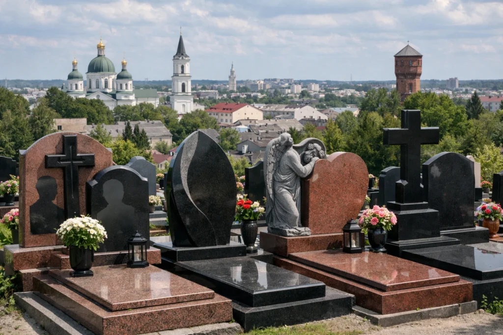 памятники гранітні в Житомирі