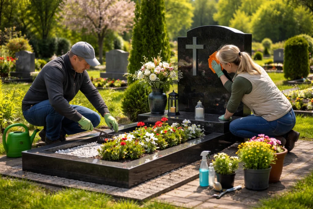 Благоустрій місця поховання