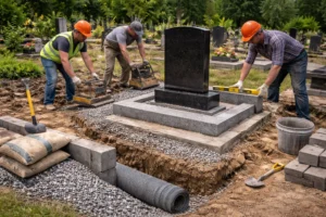 Як уникнути перекосу та просідання памятника