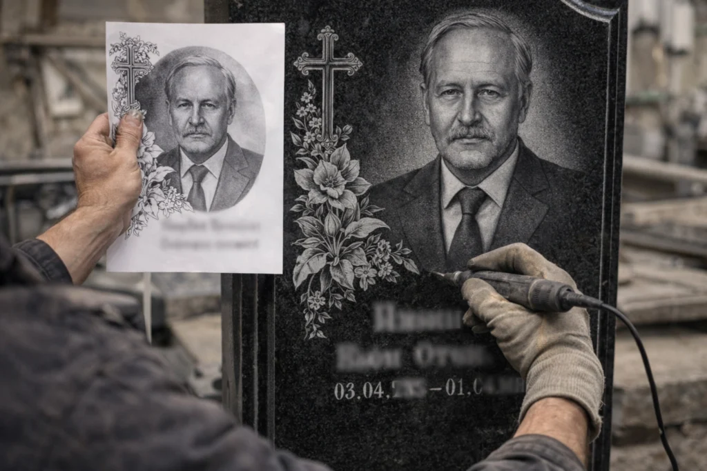 Як виглядає шлях від першого дзвінка до готового пам’ятника